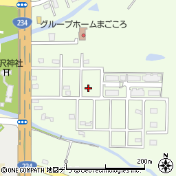 北海道岩見沢市栗沢町最上298-38周辺の地図