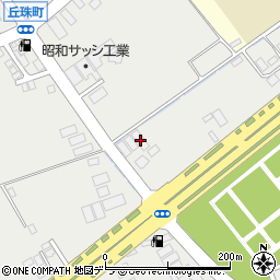 北海道札幌市東区丘珠町581-11周辺の地図