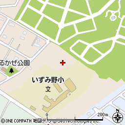 北海道江別市対雁周辺の地図