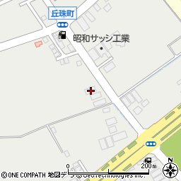 北海道札幌市東区丘珠町641周辺の地図