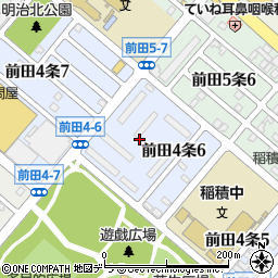 北海道札幌市手稲区前田４条6丁目2周辺の地図