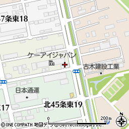 サンエス電気通信株式会社　札幌支店周辺の地図