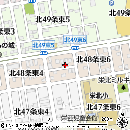 北海道古物商業協同組合周辺の地図