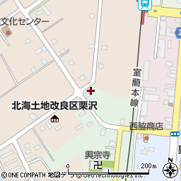 北海道岩見沢市栗沢町西本町16周辺の地図
