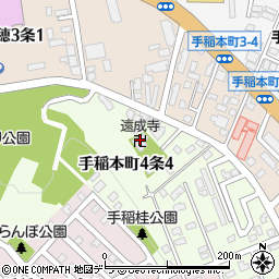 遠成寺周辺の地図
