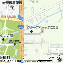 北海道岩見沢市栗沢町最上293周辺の地図