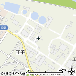 北海道江別市王子3周辺の地図