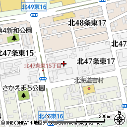 株式会社花森　札幌営業所周辺の地図