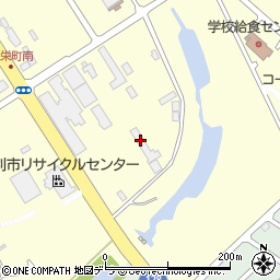 北海道江別市工栄町13-5周辺の地図