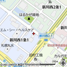 北海道住友建機販売株式会社周辺の地図