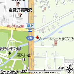 セブンイレブン栗沢町店周辺の地図