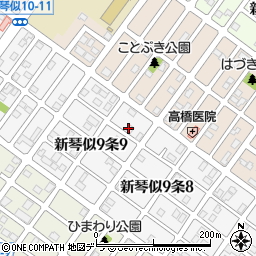 米山塗装株式会社周辺の地図