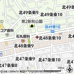 アクアクララ札幌周辺の地図