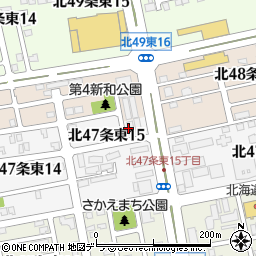 株式会社ＳＮ食品研究所　札幌営業所周辺の地図