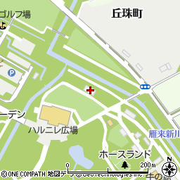 北海道札幌市東区丘珠町584-13周辺の地図