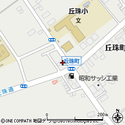 北海道札幌市東区丘珠町649-13周辺の地図