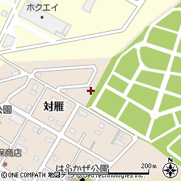 北海道江別市対雁124-27周辺の地図