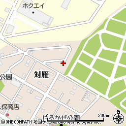 北海道江別市対雁124-28周辺の地図