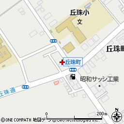 北海道札幌市東区丘珠町649-12周辺の地図