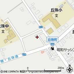 北海道札幌市東区丘珠町649-2周辺の地図