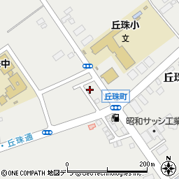 北海道札幌市東区丘珠町649-17周辺の地図