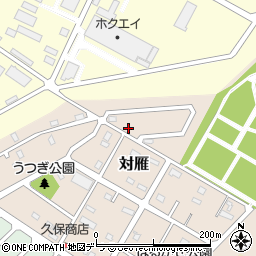 北海道江別市対雁124-54周辺の地図
