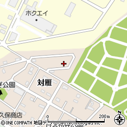 北海道江別市対雁124-48周辺の地図
