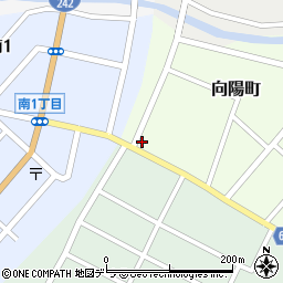 北栄商事有限会社　本別向陽町ＳＳ周辺の地図