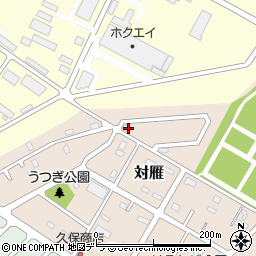 北海道江別市対雁124-36周辺の地図