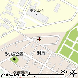 北海道江別市対雁124-38周辺の地図
