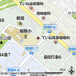 黒沢　札幌支店周辺の地図