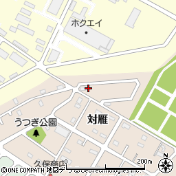 北海道江別市対雁124-37周辺の地図