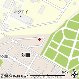 北海道江別市対雁124-45周辺の地図