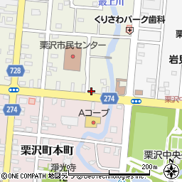北海道岩見沢市栗沢町北本町118-1周辺の地図