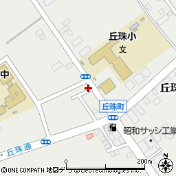 北海道札幌市東区丘珠町649-4周辺の地図