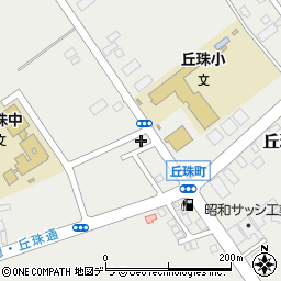 北海道札幌市東区丘珠町649-5周辺の地図