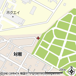 北海道江別市対雁124-23周辺の地図
