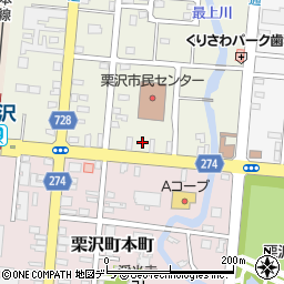 北海道岩見沢市栗沢町北本町129周辺の地図
