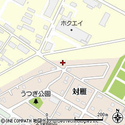 北海道江別市対雁124-4周辺の地図