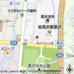 北海道岩見沢市栗沢町東本町18-2周辺の地図