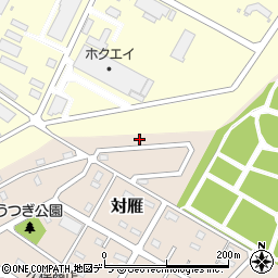 北海道江別市対雁124-15周辺の地図