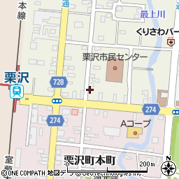 北海道岩見沢市栗沢町北本町129-1周辺の地図