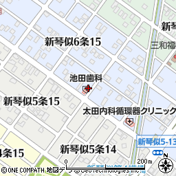 池田歯科クリニック周辺の地図
