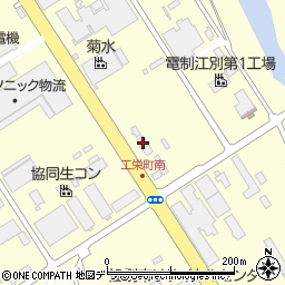 安田建設株式会社　江別支店周辺の地図