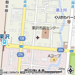 北海道岩見沢市栗沢町北本町137周辺の地図