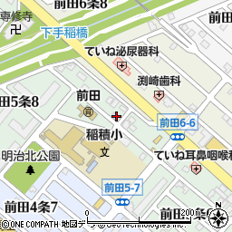 北海道札幌市手稲区前田５条7丁目3-1周辺の地図