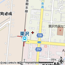 北海道岩見沢市栗沢町北本町46周辺の地図