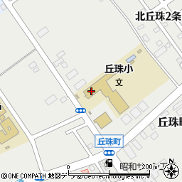 北海道札幌市東区丘珠町593周辺の地図