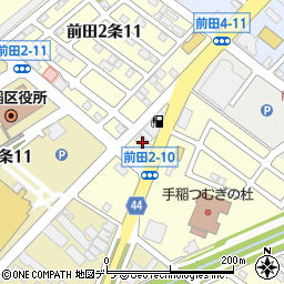 カレーハウスＣｏＣｏ壱番屋手稲区前田店周辺の地図
