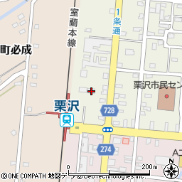 北海道岩見沢市栗沢町北本町45-1周辺の地図